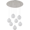 Globo - Светодиодная подвесная люстра 7xG9/3,5W/230V белый