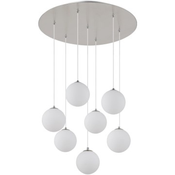 Globo - Светодиодная подвесная люстра 7xG9/3,5W/230V белый