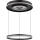 Globo - Светодиодная подвесная люстра с регулированием яркости LED/54W/230V 2700-6500K диаметр 60 см черный + дистанционное управление