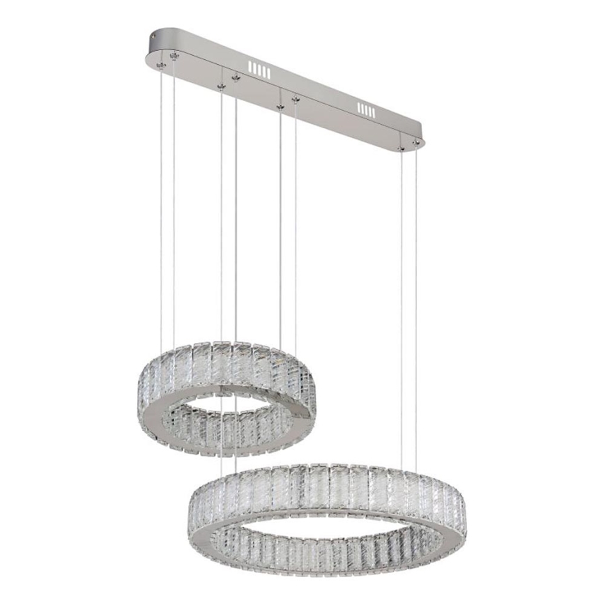 Globo - Светодиодная регулируемая люстра на тросе LED/80W/230V 2700-6000K с дистанционным управлением