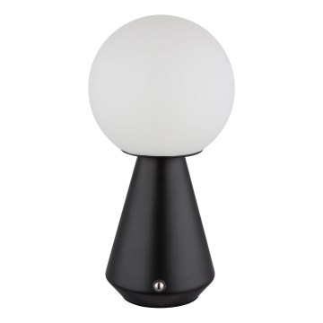 Globo - Светодиодная регулируемая сенсорная уличная настольная лампа LED/1,5W/5V 3000/4500/6500K 1800 мАч IP41 черная