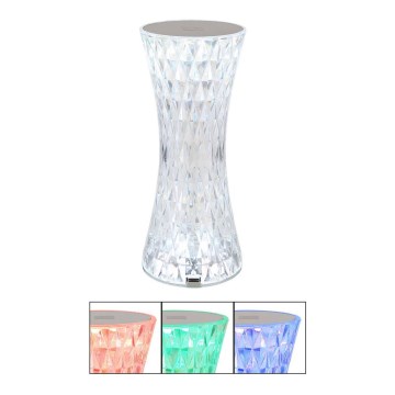 Globo - Светодиодная RGB настольная лампа с сенсорным управлением LED/1W/5V 800 мАч