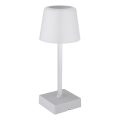 Globo - Светодиодная сенсорная настольная лампа с регулированием яркости LED/2W/5V 3000/4500/6500K 800 mAh серебристый