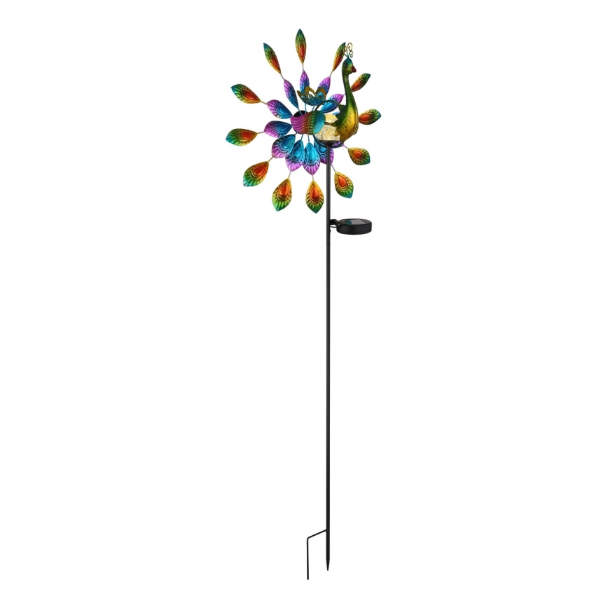 Globo - Светодиодное украшение на солнечной батарее LED/0,06W/3V IP44 300 mAh павлин