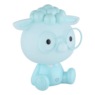 Globo - Светодиодный аккумуляторный детский ночник с регулированием яркости LED/1W/5V 500 mAh синий