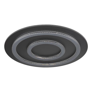 Globo - Светодиодный диммируемый потолочный светильник LED/60W/230V 3000-6500K диам. 55 см антрацит + пульт дистанционного управления