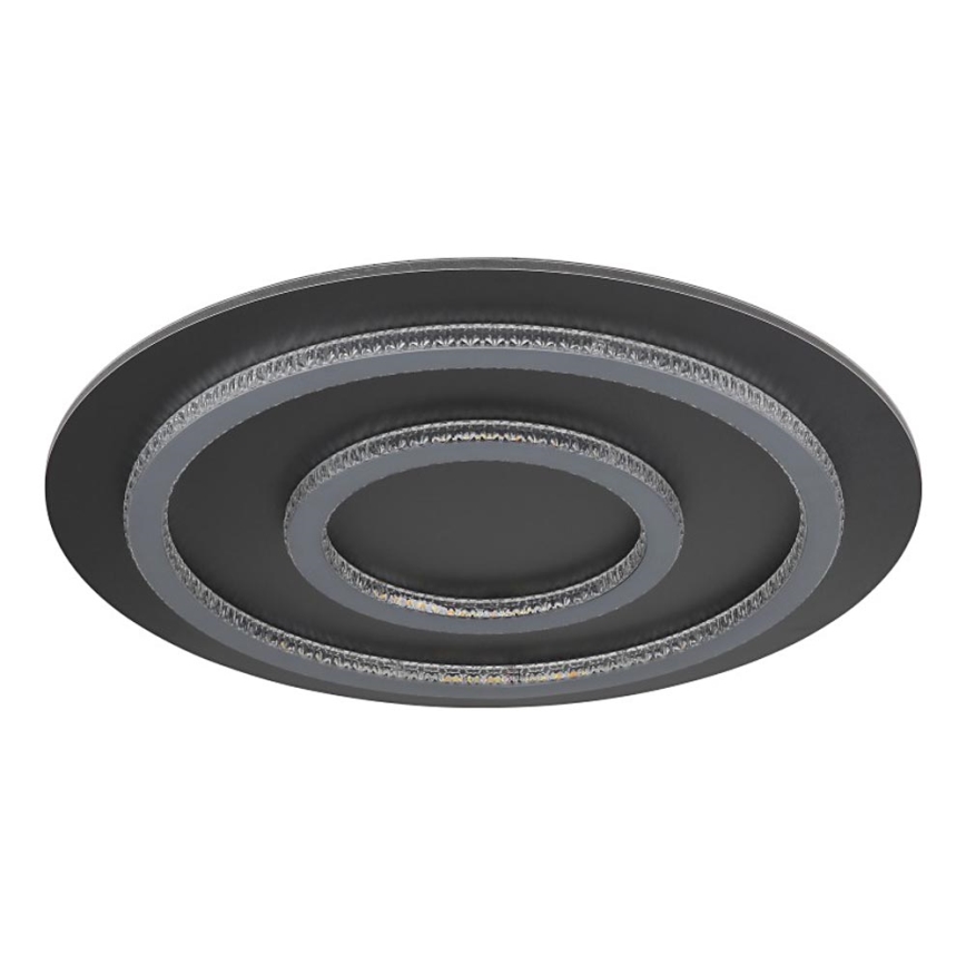 Globo - Светодиодный диммируемый потолочный светильник LED/60W/230V 3000-6500K диам. 55 см антрацит + пульт дистанционного управления