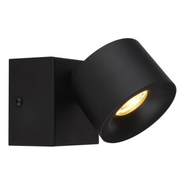 Globo - Светодиодный настенный точечный светильник LED/6W/230V черный