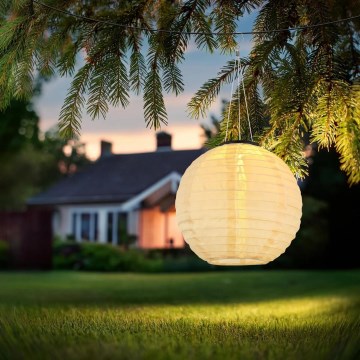 Globo - Светодиодный подвесной светильник на солнечной батарее LED/0,5W/3V IP44 300 mAh бежевый