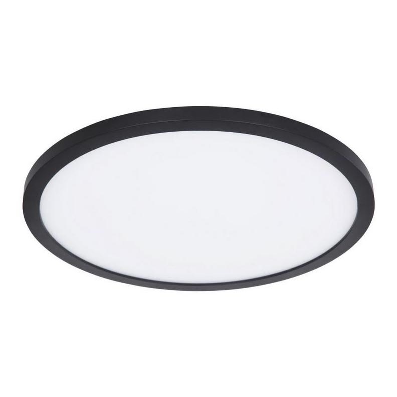 Globo - Светодиодный потолочный светильник для ванной комнаты с регулированием яркости LED/18W/230V диаметр 29,4 см IP44 черный