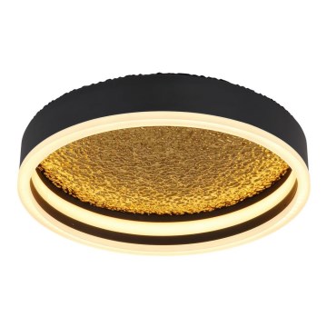 Globo - Светодиодный потолочный светильник LED/24W/230V диаметр 30 см черный