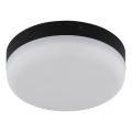 Globo - Светодиодный потолочный светильник LED/8W/230V 4000K диаметр 12 см черный
