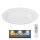 Globo - Светодиодный потолочный RGB-светильник с регулированием яркости LED/26W/230V + LED/26W + дистанционное управление