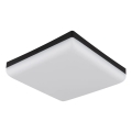 Globo - Светодиодный потолочный светильник LED/12W/230V 4000K 22x22 см черный