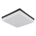 Globo - Светодиодный потолочный светильник LED/12W/230V 4000K 22x22 см черный