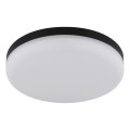 Globo - Светодиодный потолочный светильник LED/12W/230V 4000K диаметр 22 см черный