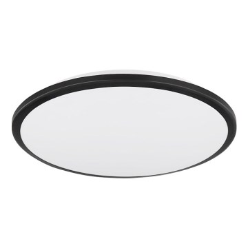 Globo - Светодиодный потолочный светильник LED/18W/230V 3000K диаметр 35 см черный