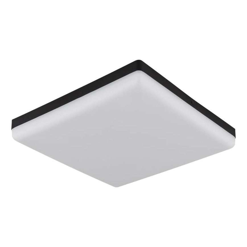 Globo - Светодиодный потолочный светильник LED/18W/230V 4000K 30x30 см черный