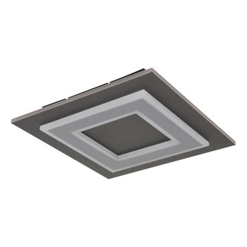Globo - Светодиодный потолочный светильник LED/24W/230V 3000K 32x32 см антрацит