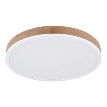 Globo - Светодиодный потолочный светильник LED/24W/230V диаметр 45 см коричневый