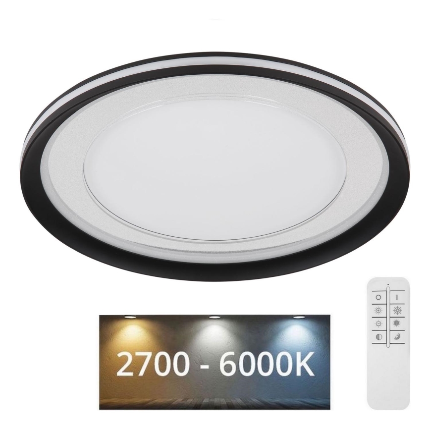 Globo - Светодиодный потолочный светильник с регулированием яркости LED/24W/230V 2700-6000K + дистанционное управление