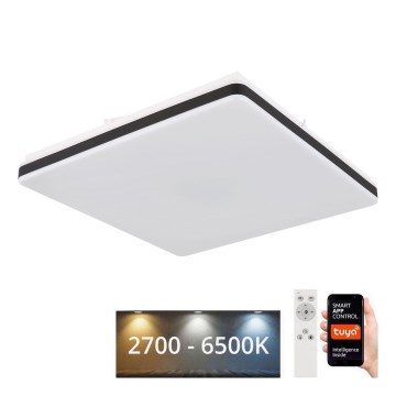 Globo - Светодиодный потолочный светильник с регулированием яркости LED/24W/230V 2700-6500K Wi-Fi Tuya + дистанционное управление