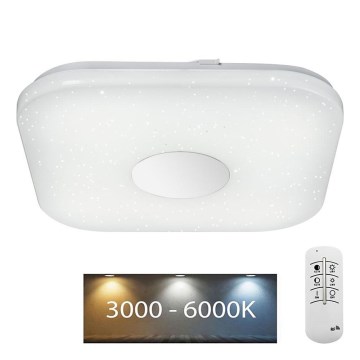 Globo - Светодиодный потолочный светильник с регулированием яркости LED/24W/230V 3000-6000K + дистанционное управление