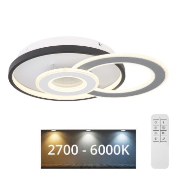 Globo - Светодиодный потолочный светильник с регулированием яркости LED/36W/230V 2700-6000K + дистанционное управление