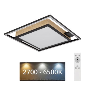 Globo - Светодиодный потолочный светильник с регулированием яркости LED/40W/230V 2700-6500K + дистанционное управление