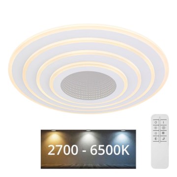 Globo - Светодиодный потолочный светильник с регулированием яркости LED/40W/230V 3000-6500K Wi-Fi Tuya + дистанционное управление