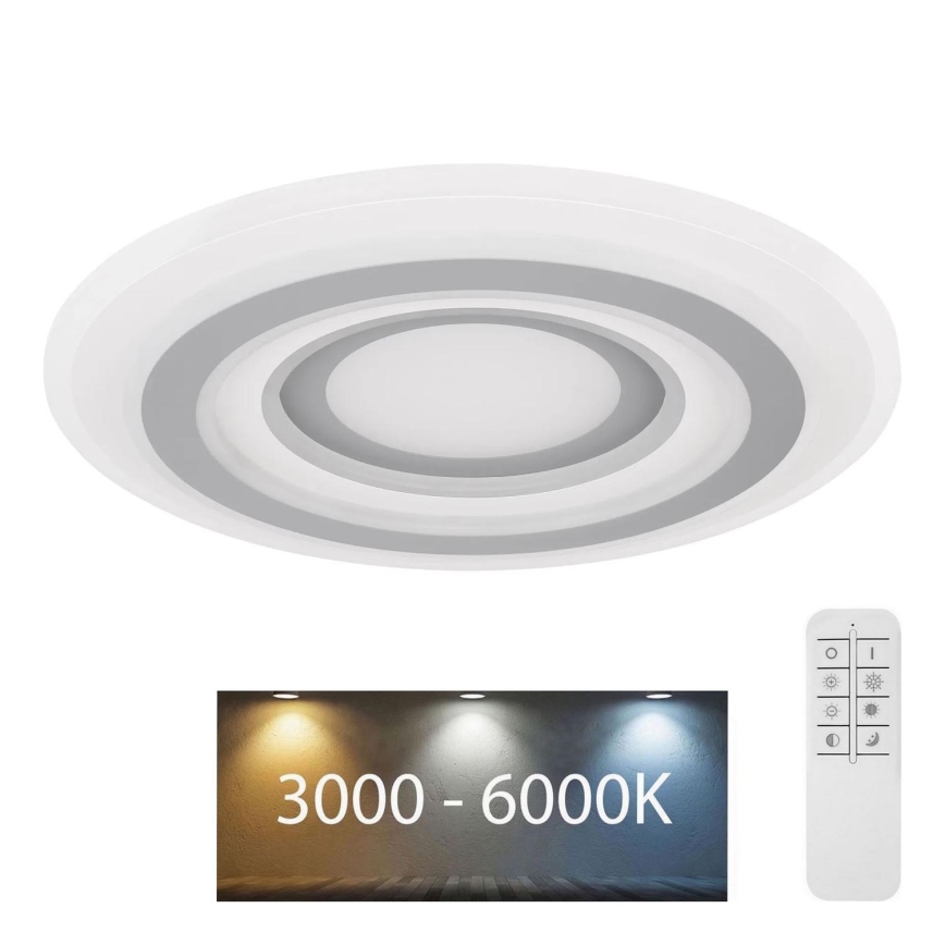 Globo - Светодиодный потолочный светильник с регулированием яркости LED/46W/230V 3000-6000K + дистанционное управление