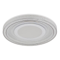 Globo - Светодиодный потолочный светильник с регулированием яркости LED/48W/230V 2700-6000K диаметр 48 см белый + дистанционное управление
