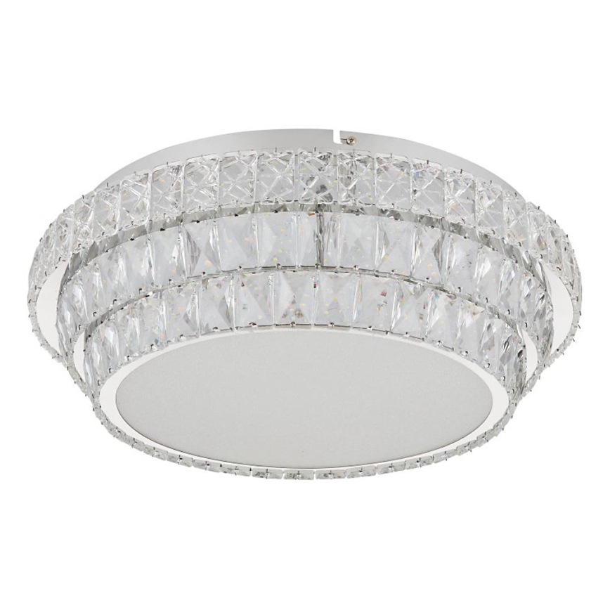 Globo - Светодиодный потолочный светильник с регулированием яркости LED/48W/230V 2700-6000K диаметр 50 см белый + дистанционное управление
