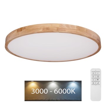 Globo - Светодиодный потолочный светильник с регулированием яркости LED/60W/230V 3000-6000K + дистанционное управление
