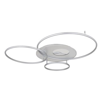 Globo - Светодиодный потолочный светильник с регулированием яркости LED/70W/230V 2700-6500K матовый хром + дистанционное управление