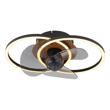Globo - Светодиодный потолочный вентилятор с регулированием яркости LED/24W/230V 2700-6500K + дистанционное управление