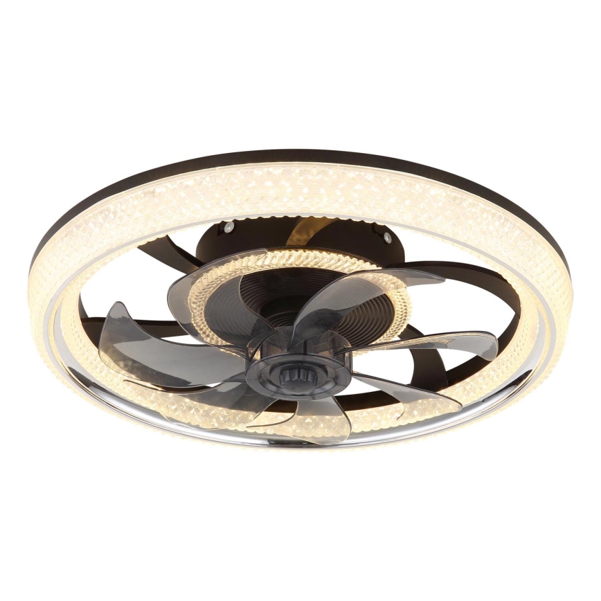 Globo - Светодиодный потолочный вентилятор с регулированием яркости LED/30W/230V 2700-6000K + дистанционное управление