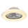 Globo - Светодиодный потолочный вентилятор с регулированием яркости LED/40W/230V 3000-6500K + дистанционное управление