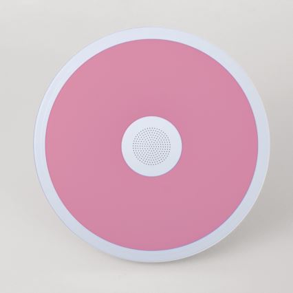 Globo - Светодиодный RGBW-светильник для ванной комнаты с регулированием яркости и динамиком LED/18W/230V 3000-6500K IP44 + дистанционное управление