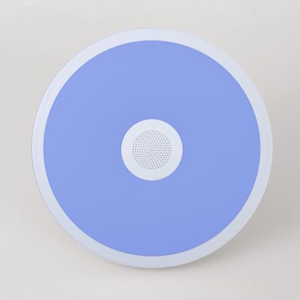 Globo - Светодиодный RGBW-светильник для ванной комнаты с регулированием яркости и динамиком LED/18W/230V 3000-6500K IP44 + дистанционное управление