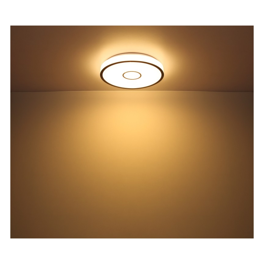 Globo - Светодиодный RGB-светильник для ванной комнаты с регулированием яркости LED/30W/230V IP44 Wi-Fi Tuya + дистанционное управление