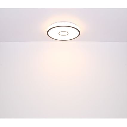Globo - Светодиодный RGB-светильник для ванной комнаты с регулированием яркости LED/30W/230V IP44 Wi-Fi Tuya + дистанционное управление