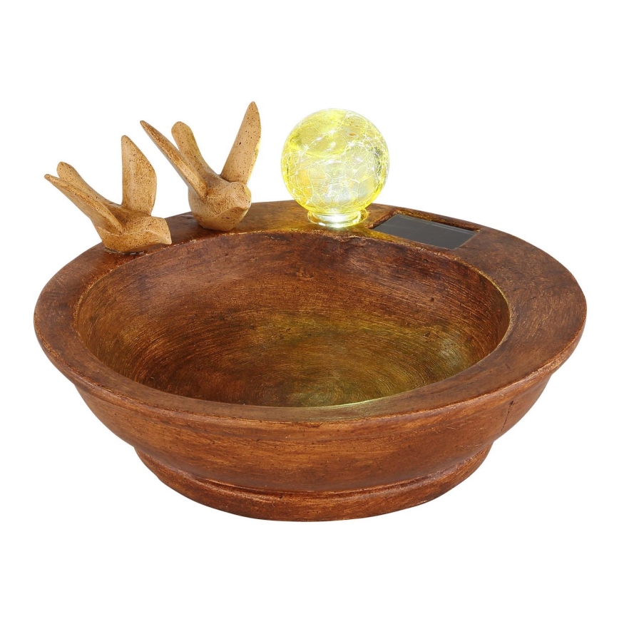 Globo - Светодиодный светильник на солнечной батарее LED/0,06W/3V IP44 птичья ванна