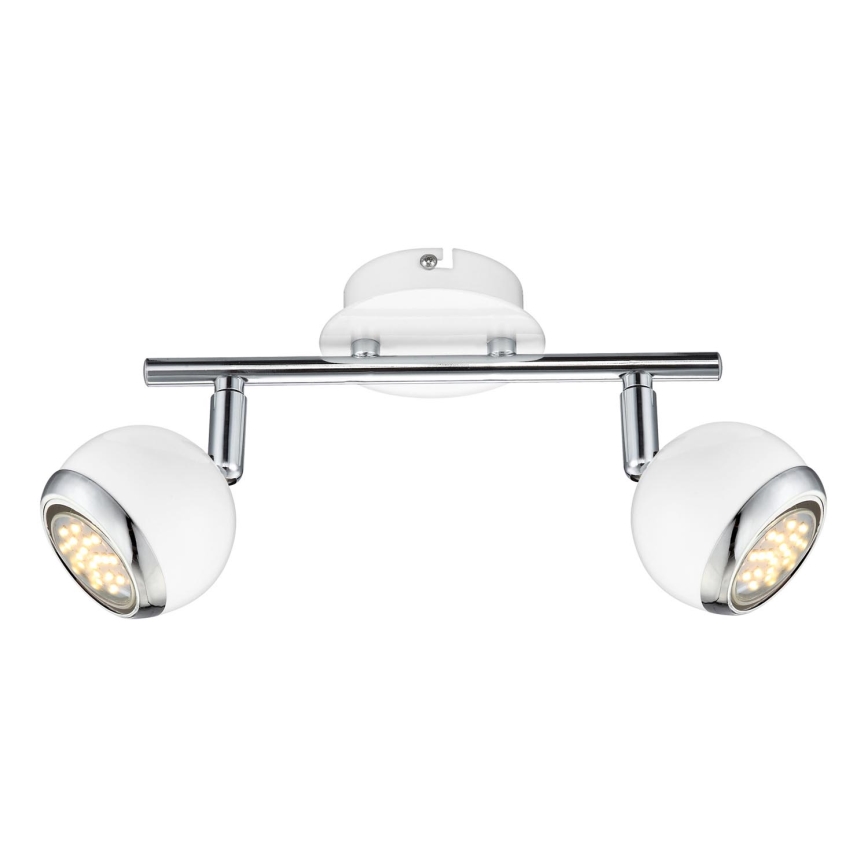 GLOBO - Светодиодный точечный светильник 2xGU10/2,5W/230V