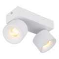 Globo - Светодиодный точечный светильник 2xLED/6W/230V белый