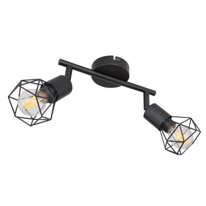 Globo - Светодиодный точечный светильник 2xE14/6W/230V черный