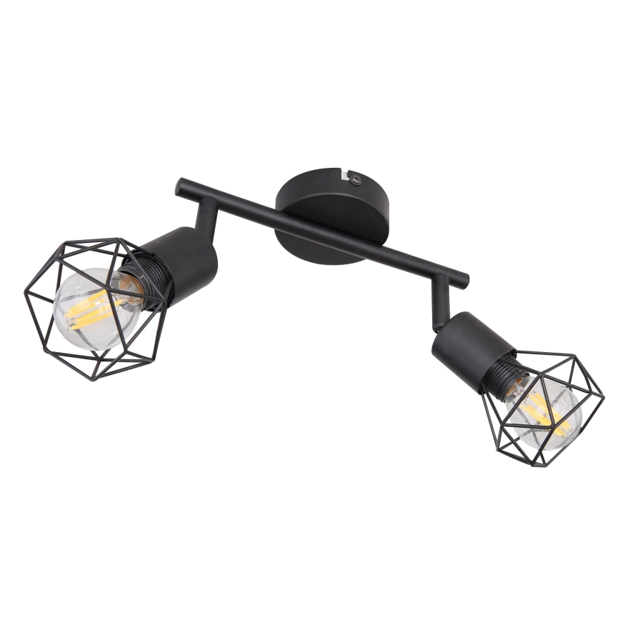Globo - Светодиодный точечный светильник 2xE14/6W/230V черный