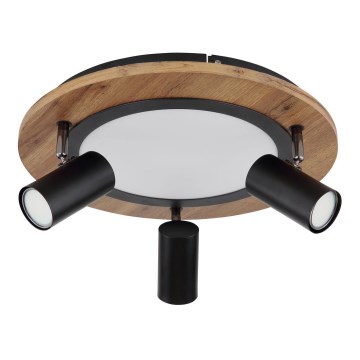 Globo - Светодиодный точечный светильник 3xGU10/5W/230V + LED/15W/230V