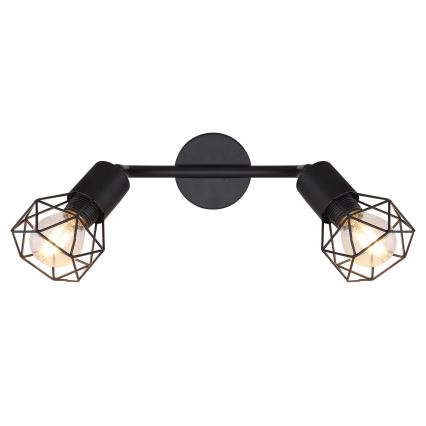 Globo - Светодиодный точечный светильник 2xE14/6W/230V черный