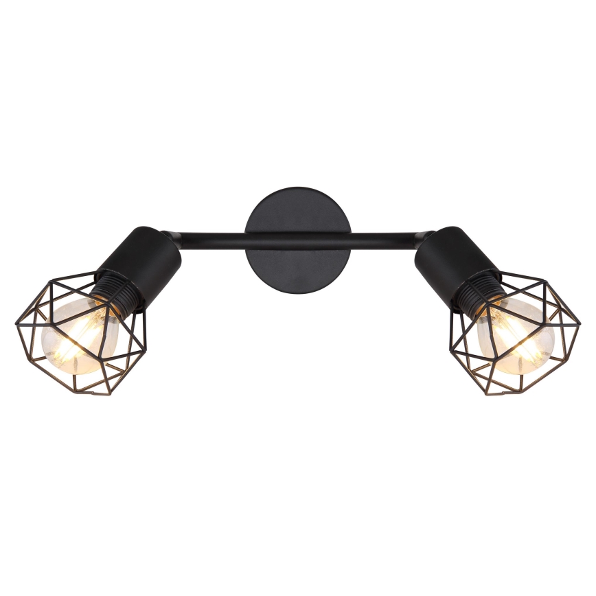 Globo - Светодиодный точечный светильник 2xE14/6W/230V черный